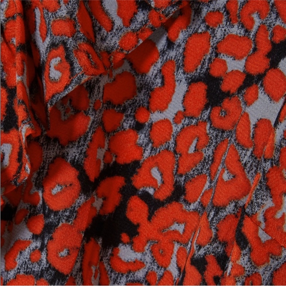 Fall Leopard Wrap Dress - Picture 11 of 12